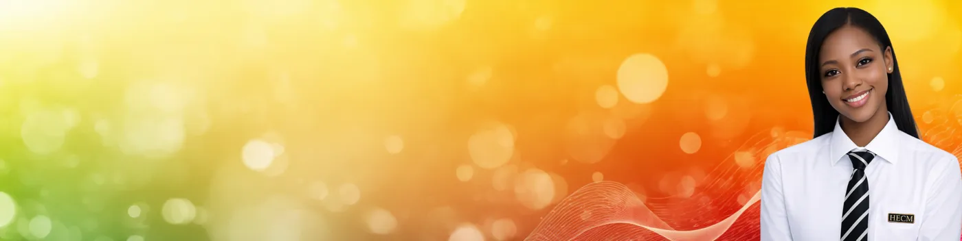 Banner image from the Haute École de Commerce et de Management website
