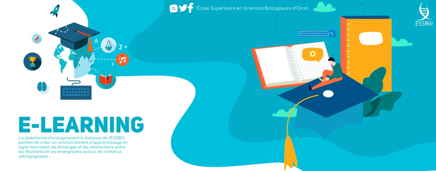 Banner image from the Higher School of Biological Sciences of Oran website