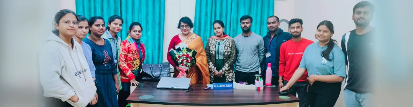 Banner image from the Hindi University website