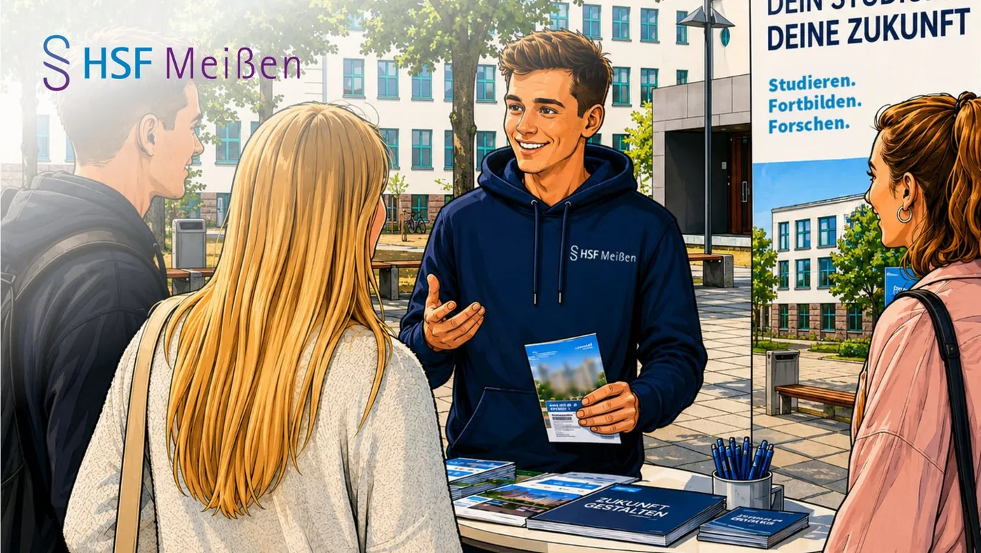Banner image from the Hochschule Meißen (FH) und Fortbildungszentrum website