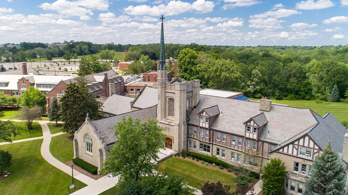 Banner image from the Huron University website