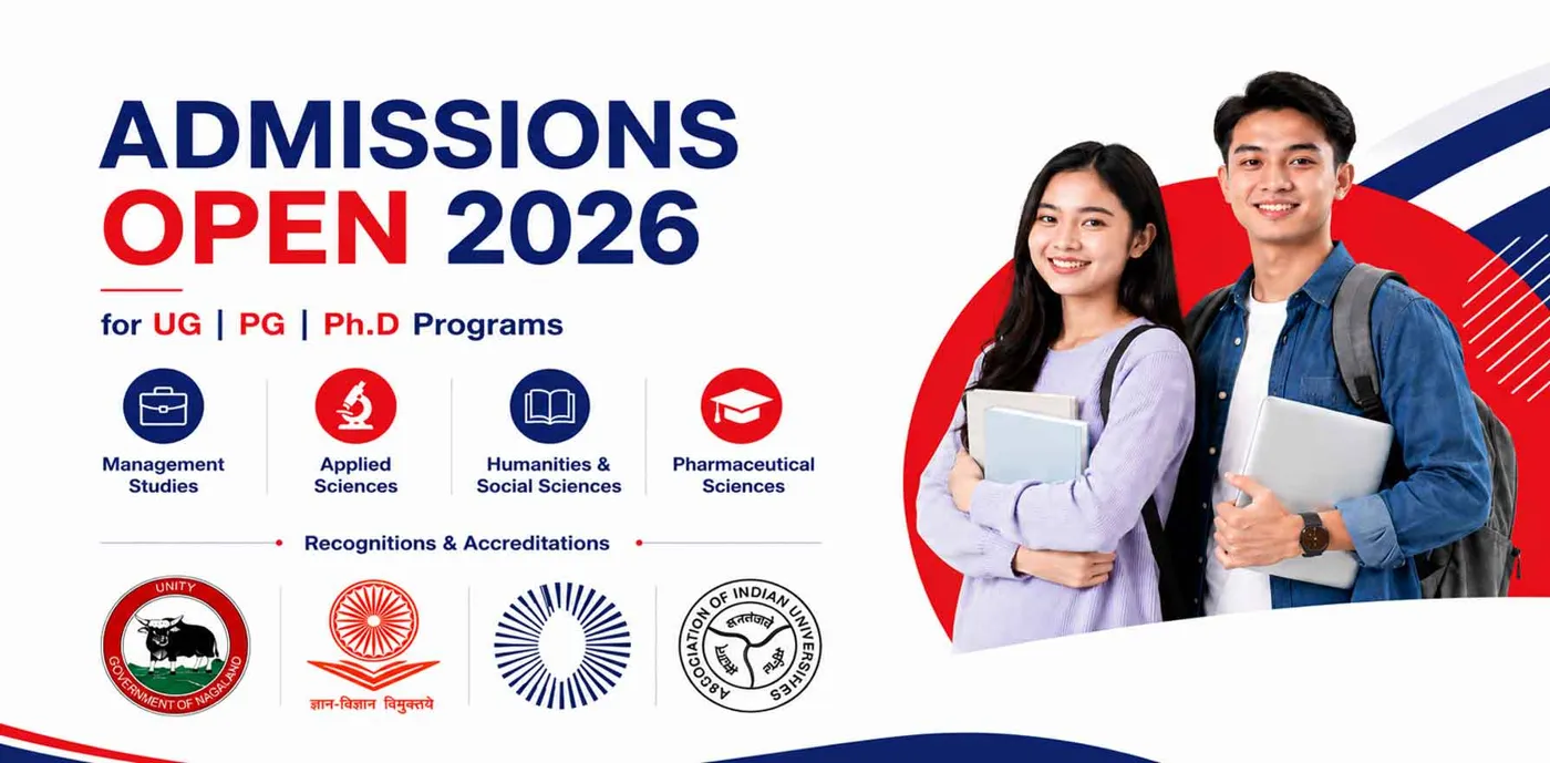 Banner image from the ICFAI University, Nagaland website