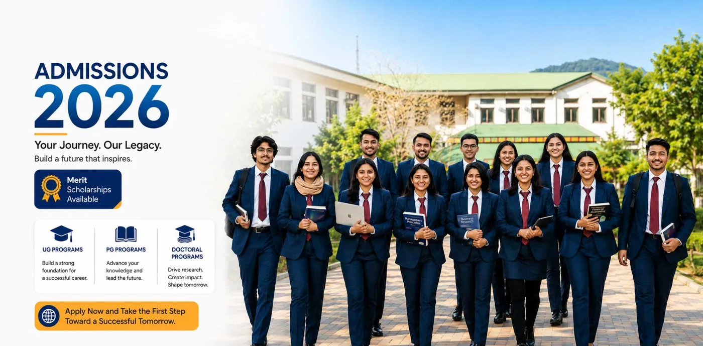 Banner image from the ICFAI University, Sikkim website