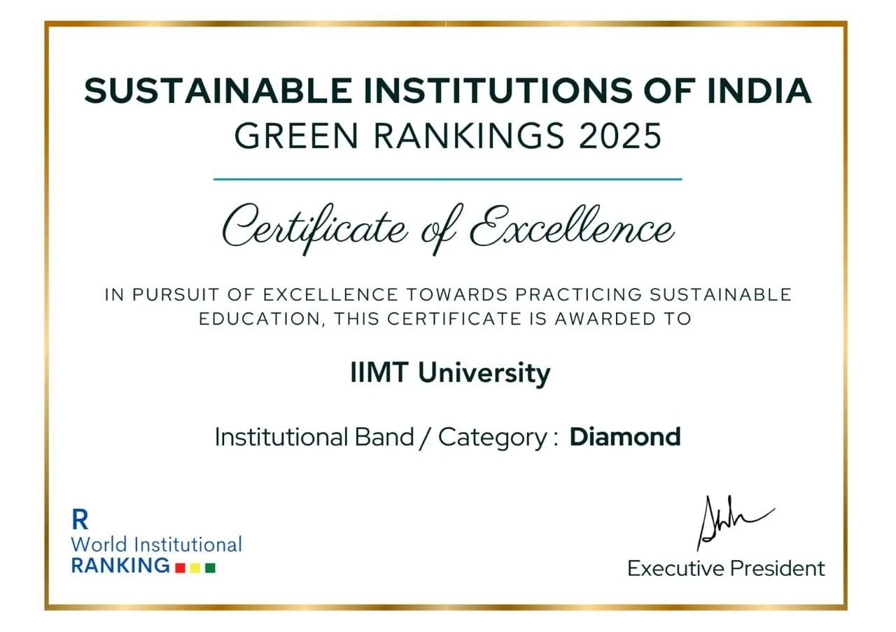 Banner image from the IIMT University website