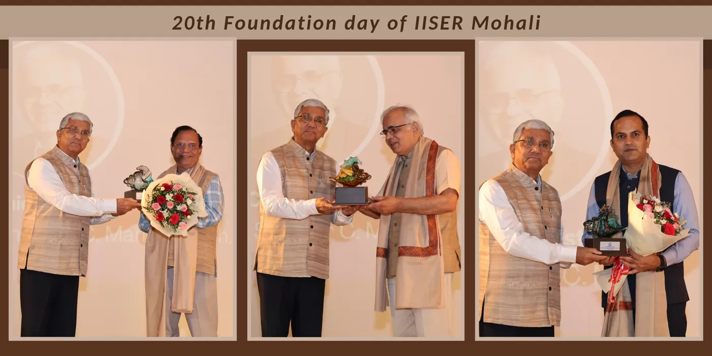 Banner image from the Indian Institute of Science Education and Research Mohali website