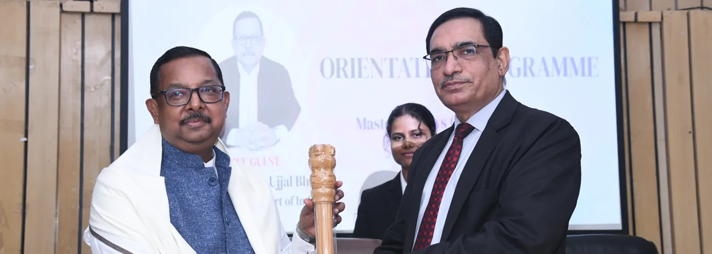 Banner image from the Indian Law Institute website