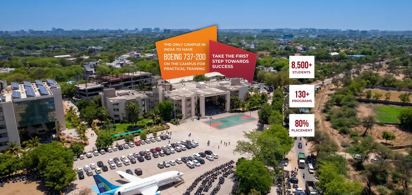 Banner image from the Indus University website