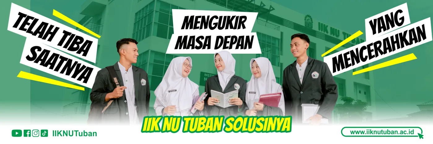 Banner image from the Institut Ilmu Kesehatan Nahdlatul Ulama Tuban website