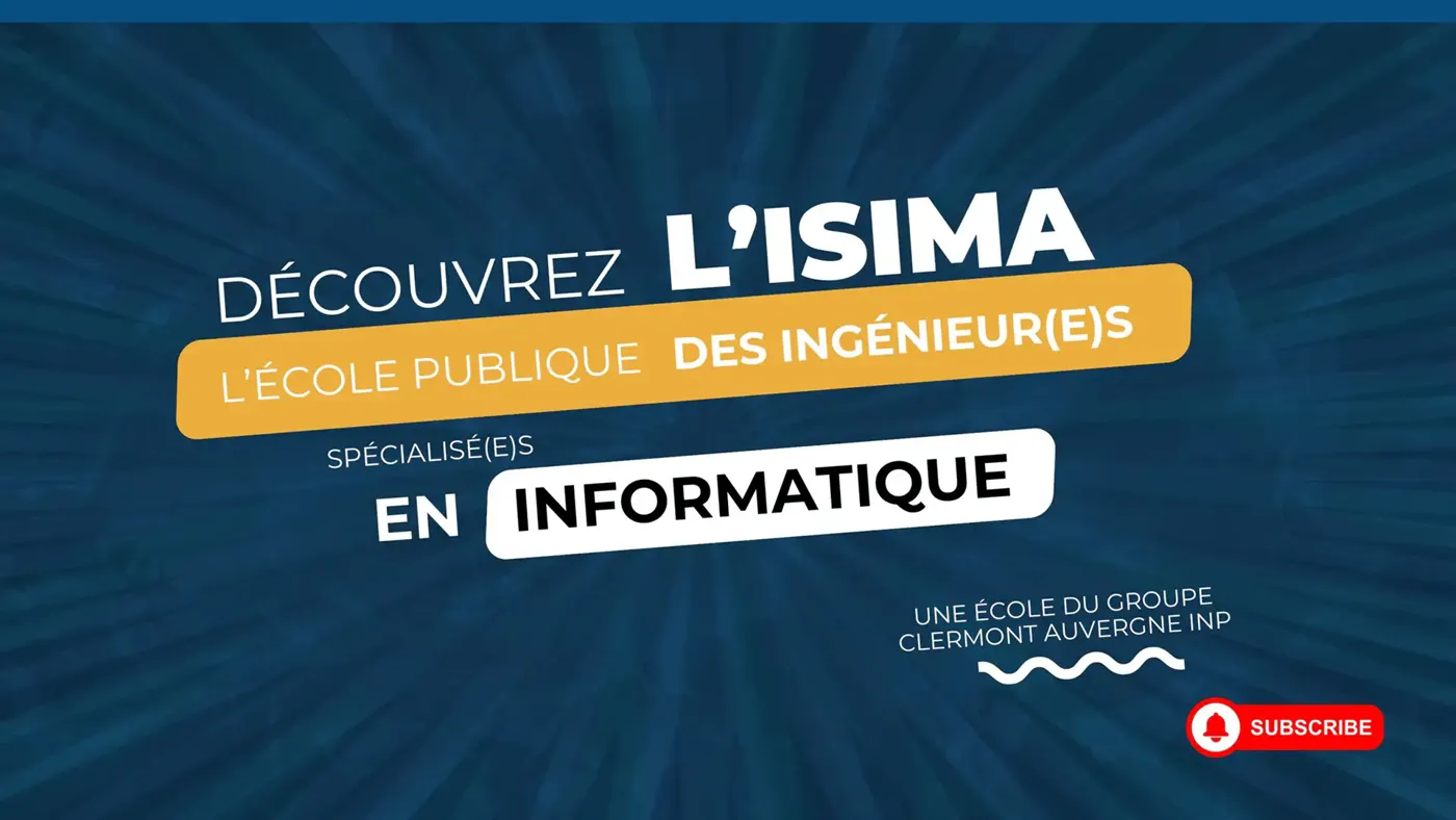 Banner image from the Institut Supérieur d’Informatique, de Modélisation et de leurs Applications website