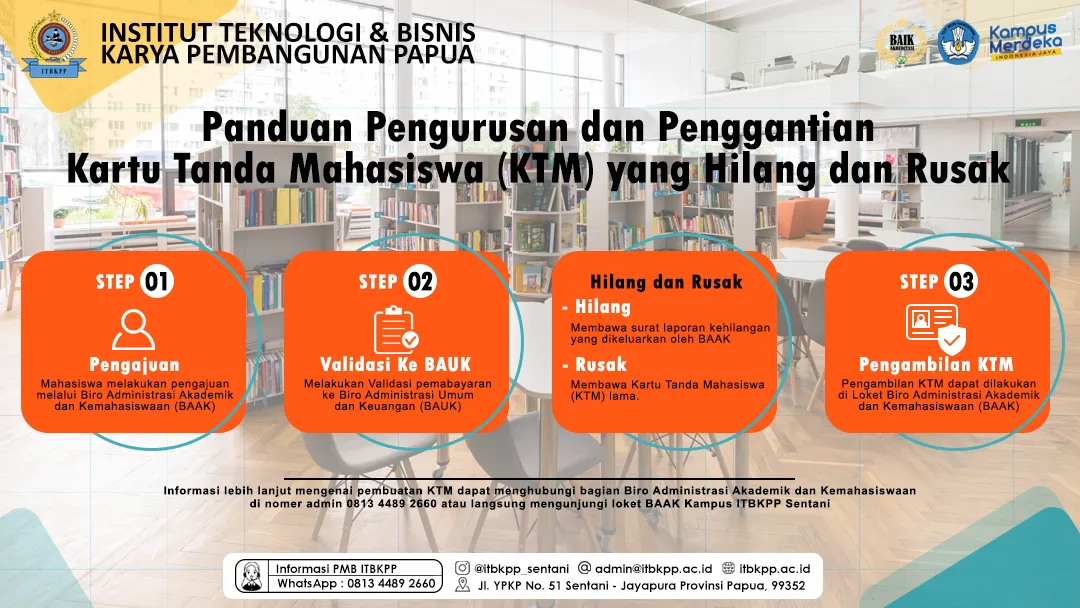 Banner image from the Institut Teknologi dan Bisnis Karya Pembangunan Papua website