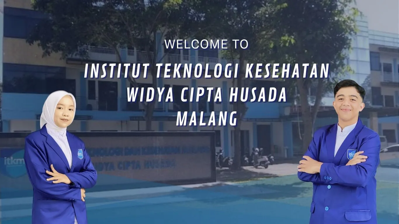 Banner image from the Institut Teknologi Kesehatan Malang Widya Cipta Husada website