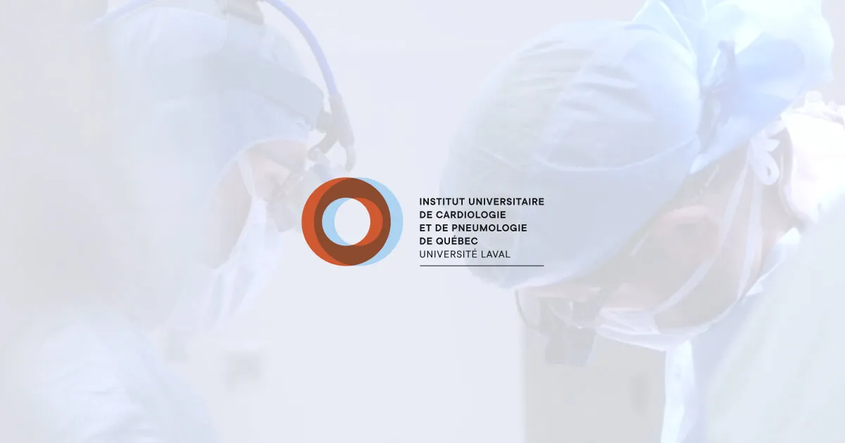Banner image from the Institut universitaire de cardiologie et de pneumologie de Québec website