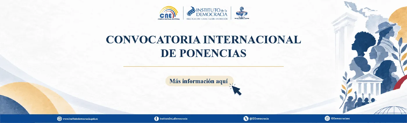 Banner image from the Instituto de la Democracia website