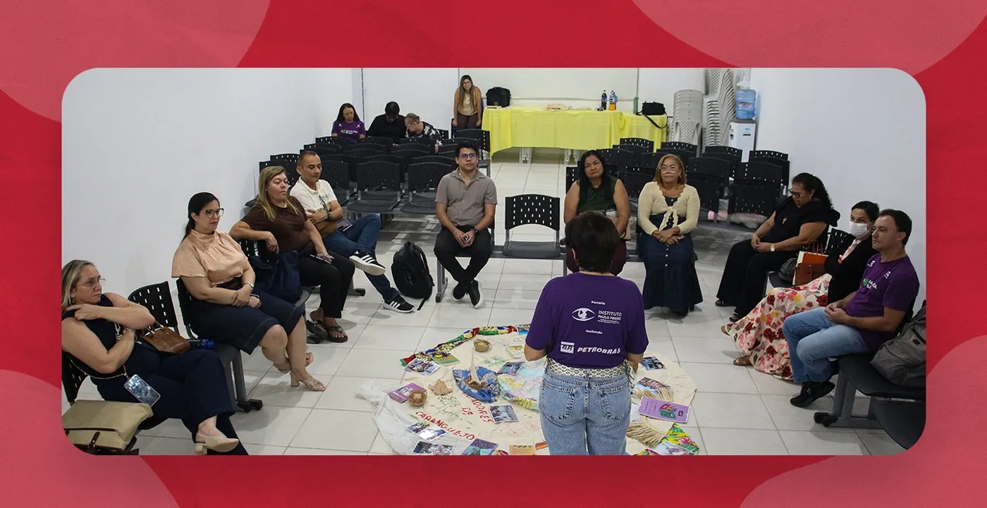 Banner image from the Instituto Paulo Freire website
