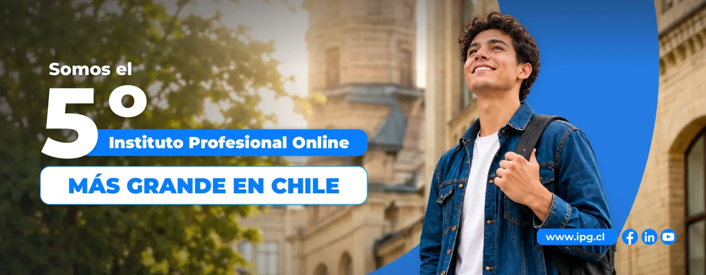 Banner image from the Instituto Profesional Ipg website