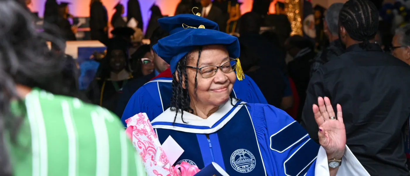 Banner image from the International College of the Cayman Islands website