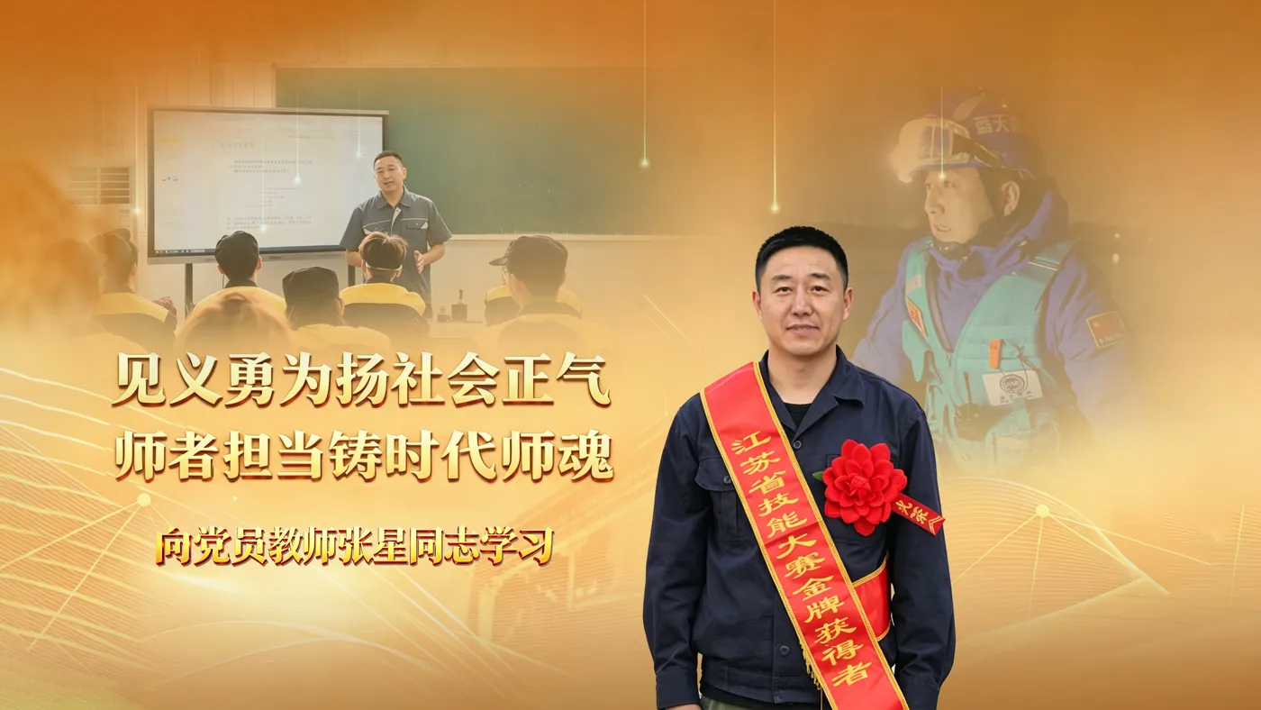Banner image from the Jiangsu College of Safety Technology website