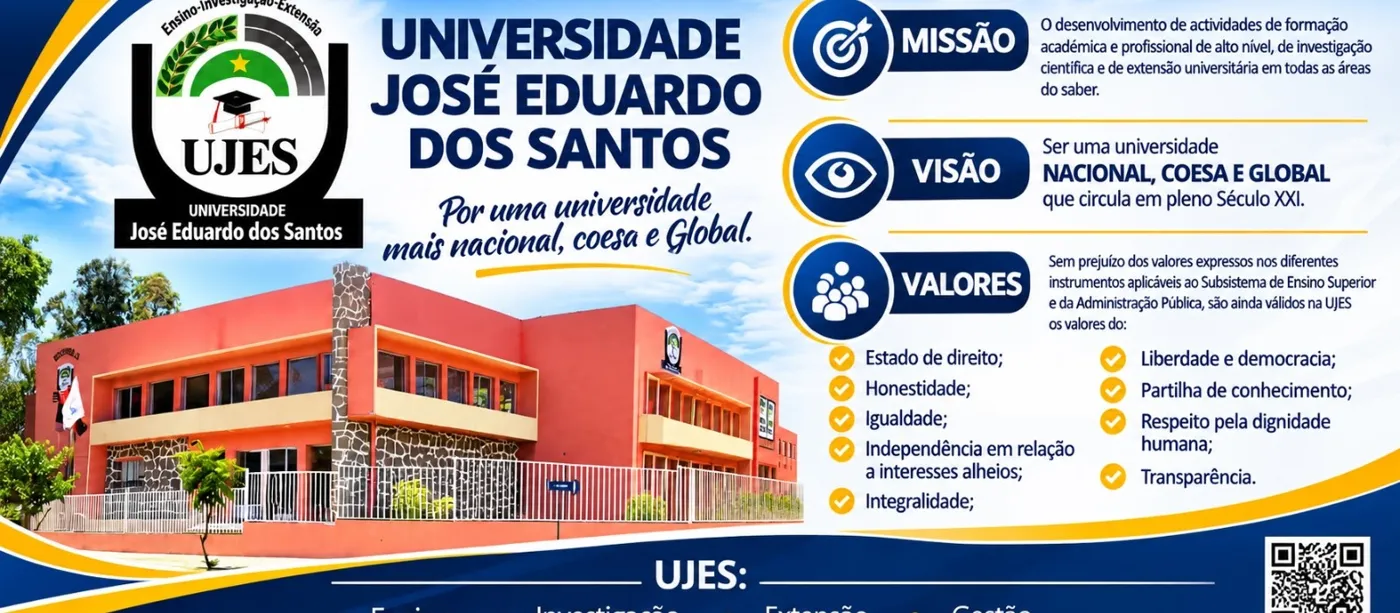 Banner image from the Jose Eduardo dos Santos University website
