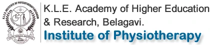 K.L.E. Academy of Higher Education and Research Institute of Physiotherapy, Belagavi logo