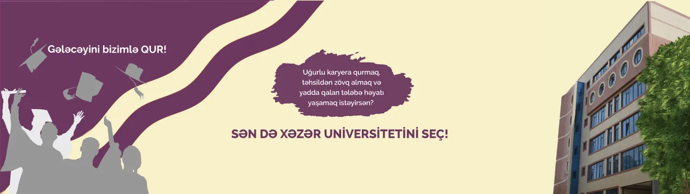 Banner image from the Khazar University website