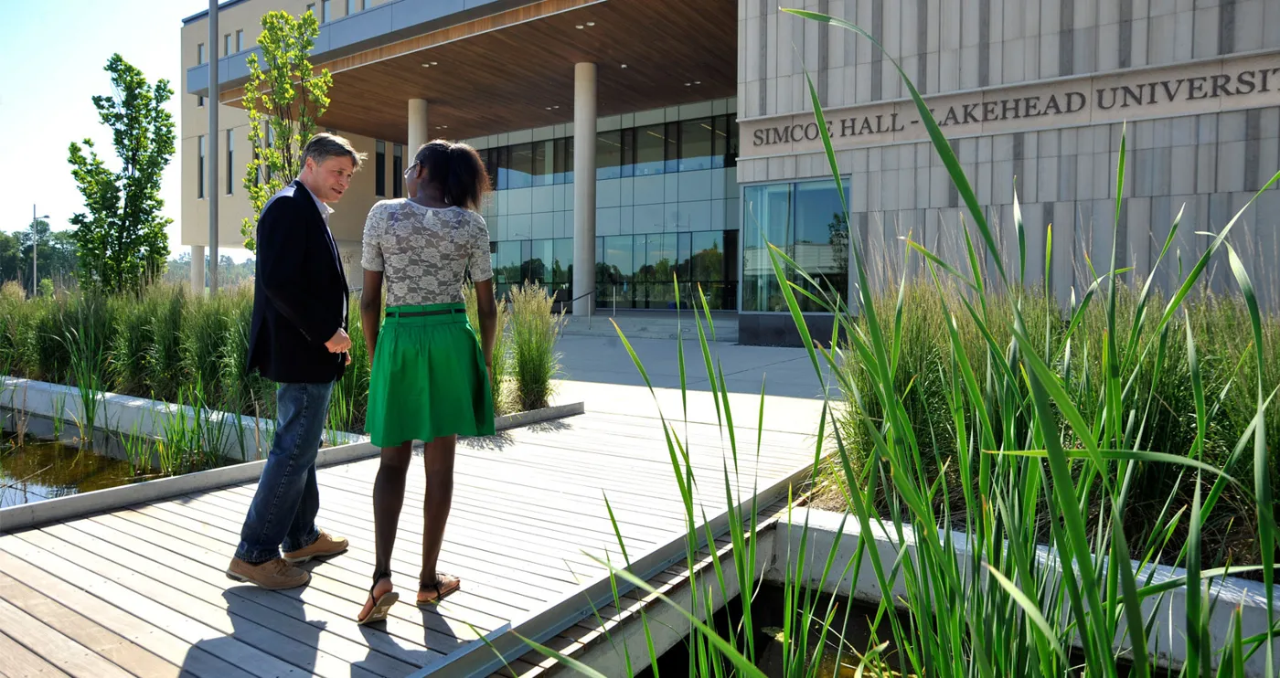 Banner image from the Lakehead University website