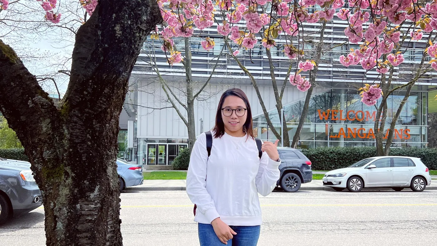 Banner image from the Langara College website