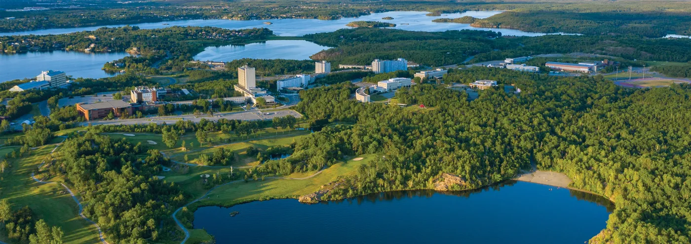 Banner image from the Laurentian University website