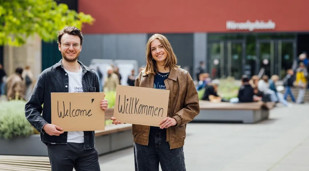 Banner image from the Leipzig University website