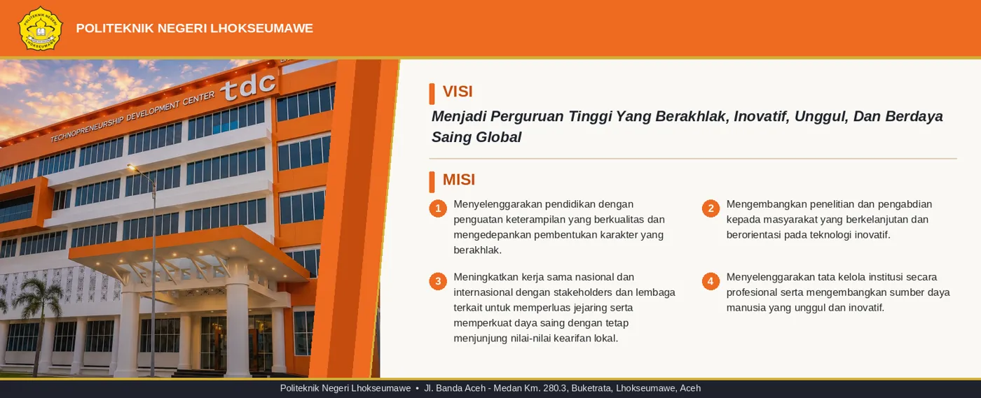 Banner image from the Lhokseumawe State Polytechnic website