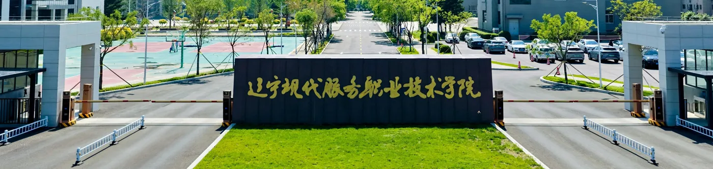 Banner image from the Liaoning Vocational Technical College of Modern Service website