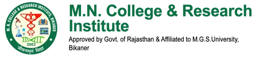 M.N. College & Research Institute logo
