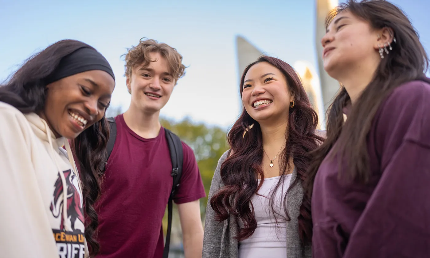 Banner image from the MacEwan University website