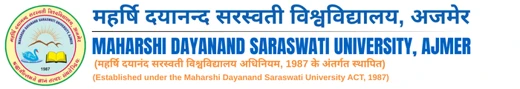 Maharshi Dayanand Saraswati University logo