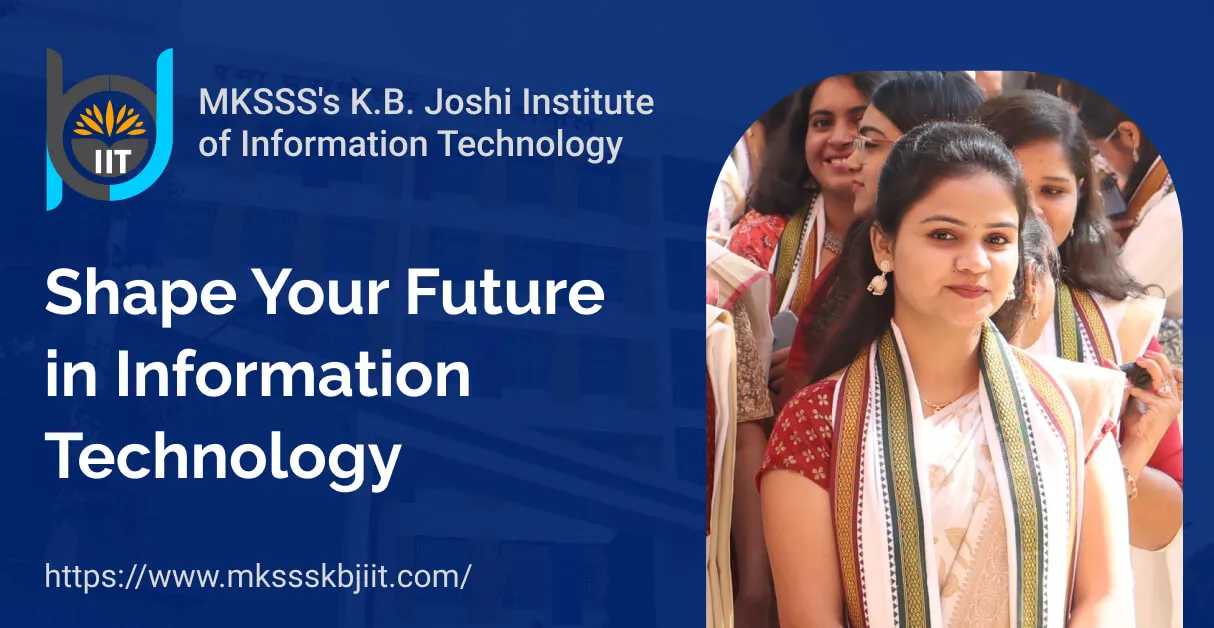 Banner image from the Maharshi Karve Stree Shikshan Samstha's K. B. Joshi Institute of Information Technology website