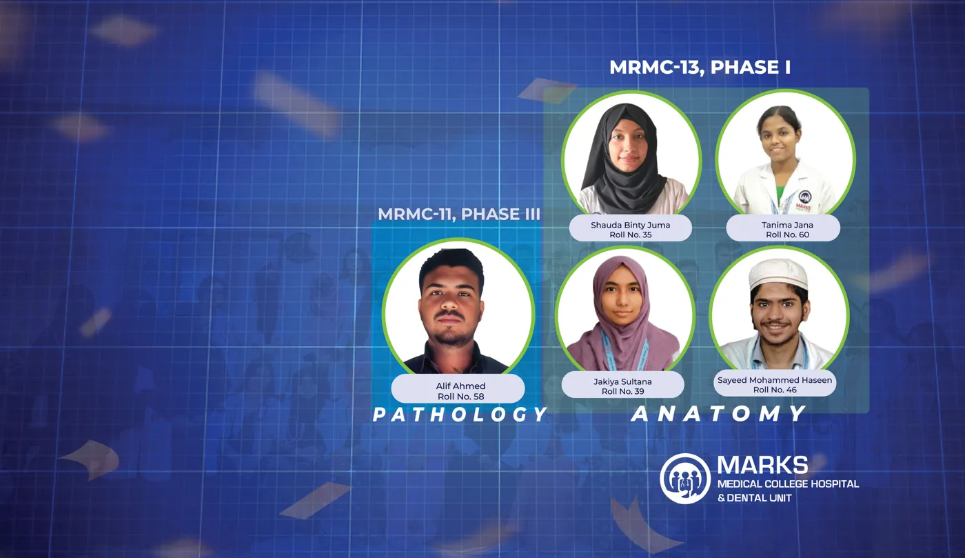 Banner image from the MARKS Medical College Hospital & Dental Unit website