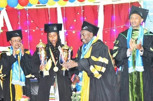 Mekdela Amba University logo
