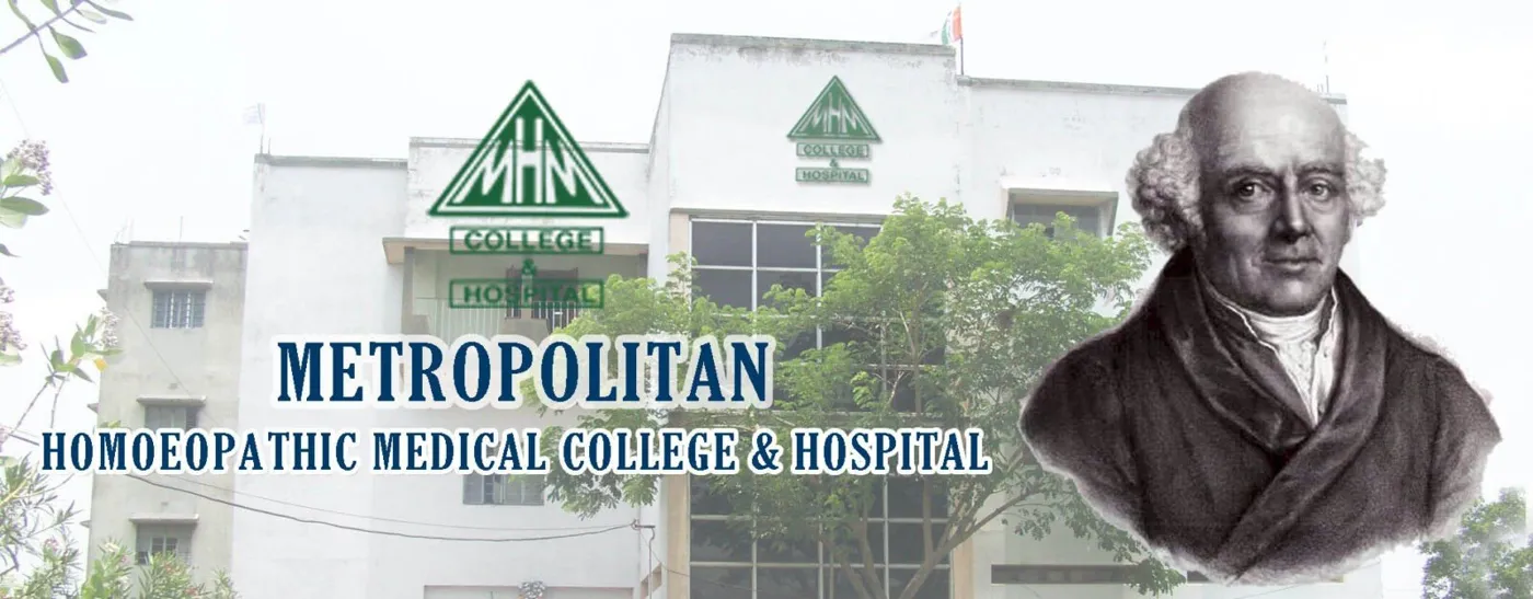 Banner image from the Metropolitan Homoeopathic Medical College and Hospital website