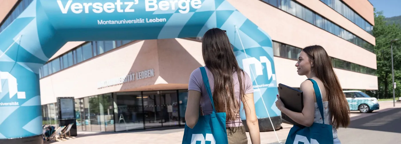 Banner image from the Montanuniversität Leoben website