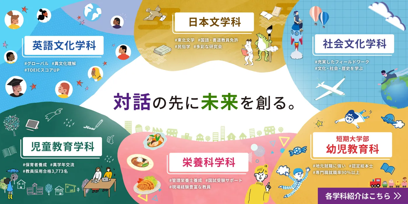 Banner image from the Morioka University website