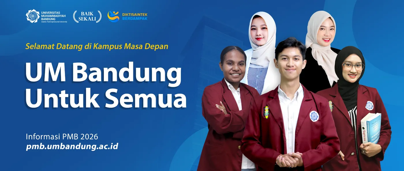 Banner image from the Muhammadiyah Bandung University website