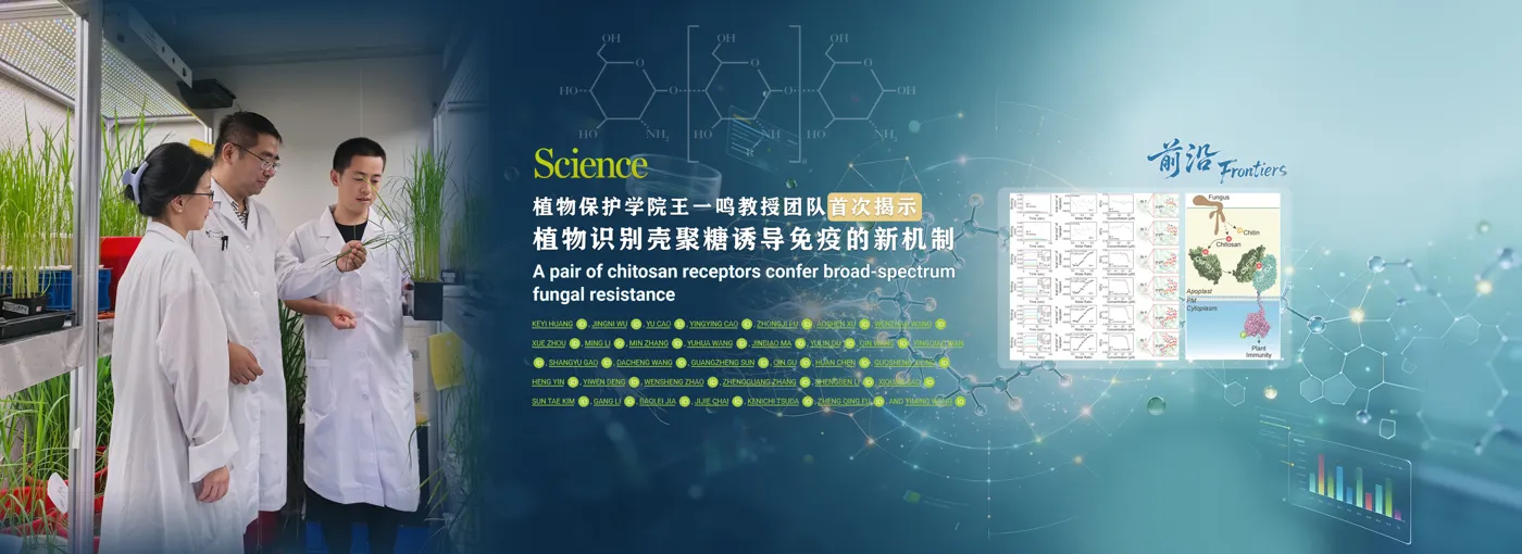 Banner image from the Nanjing Agricultural University website