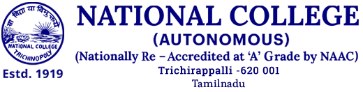 National College, Trichy logo