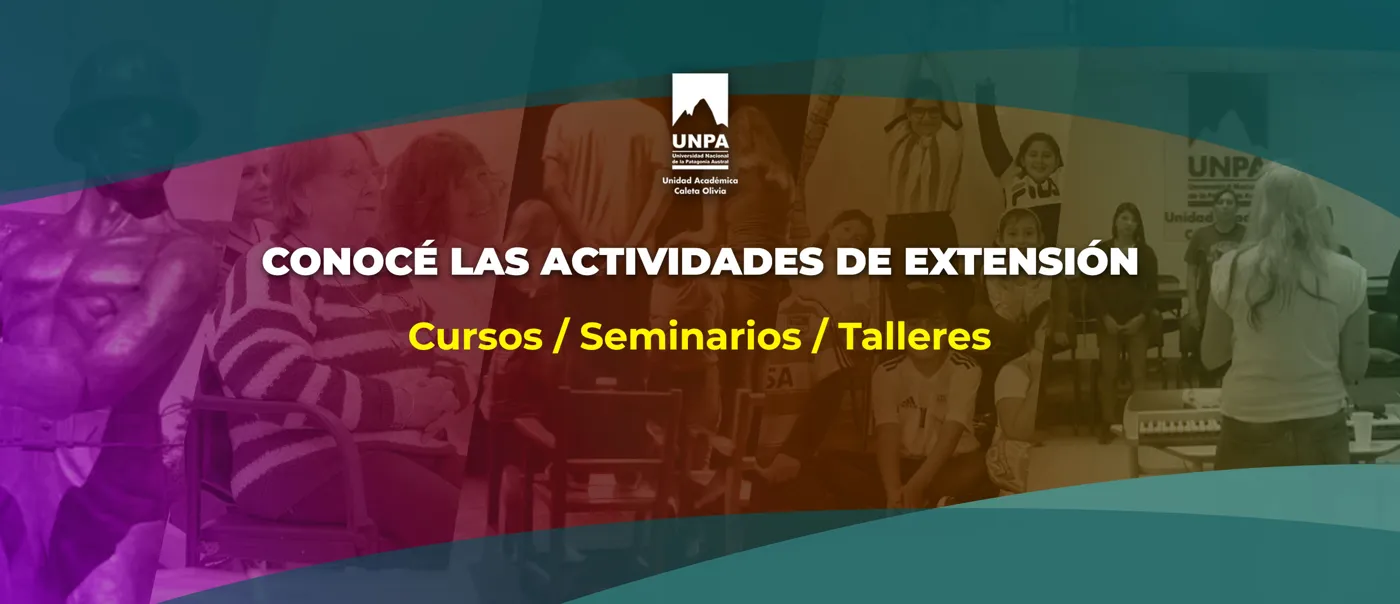 Banner image from the National University of Austral Patagonia website