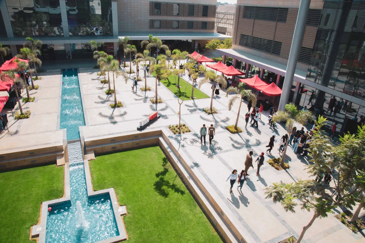 Banner image from the New Giza University website