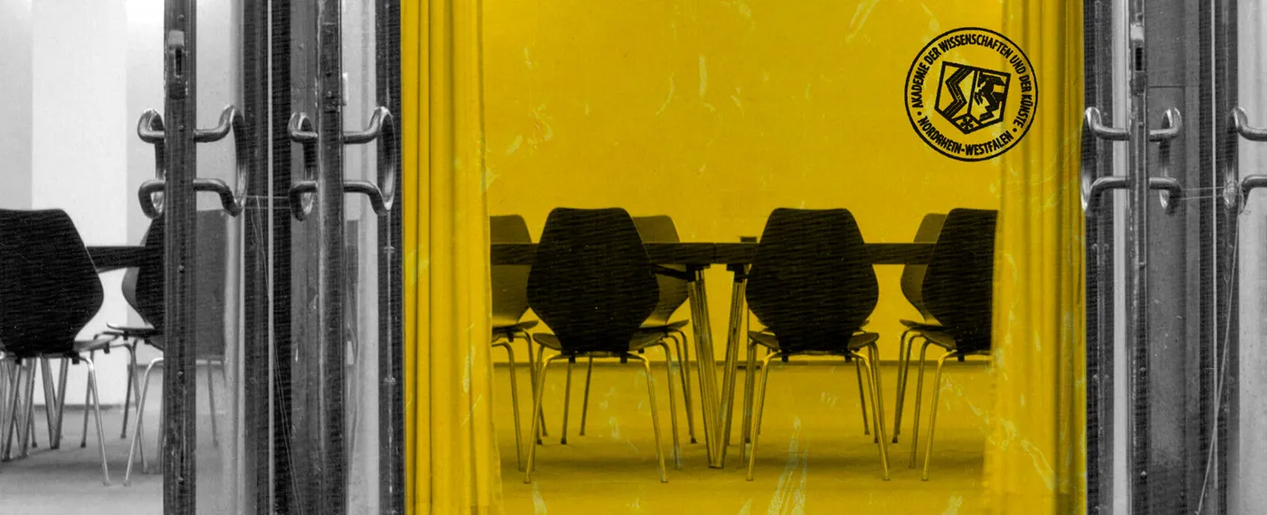 Banner image from the Nordrhein-Westfälische Akademie der Wissenschaften und der Künste website