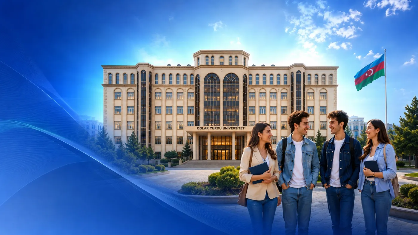 Banner image from the Odlar Yurdu University website
