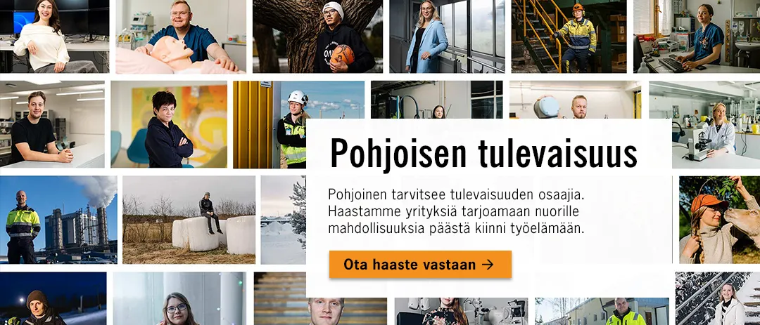 Banner image from the Oulu University of Applied Sciences website