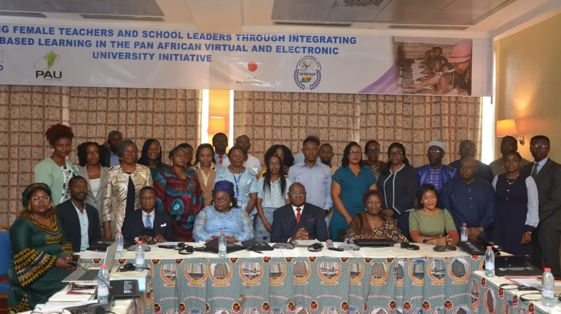 Banner image from the Pan-African University website