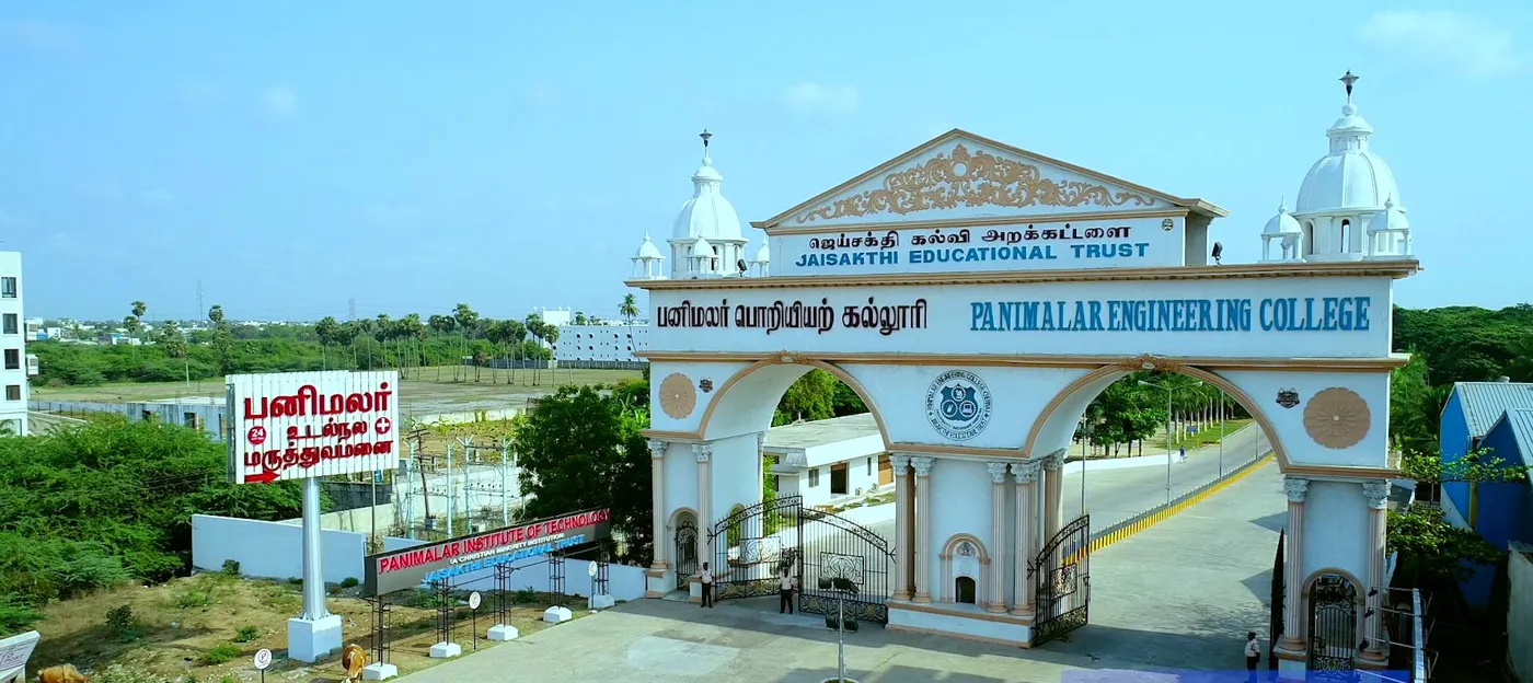 Banner image from the Panimalar Engineering College website