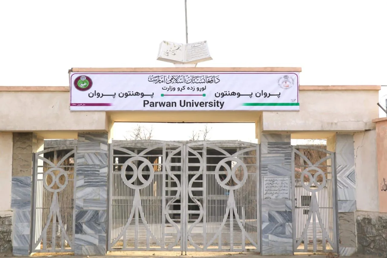 Banner image from the Parwan University website